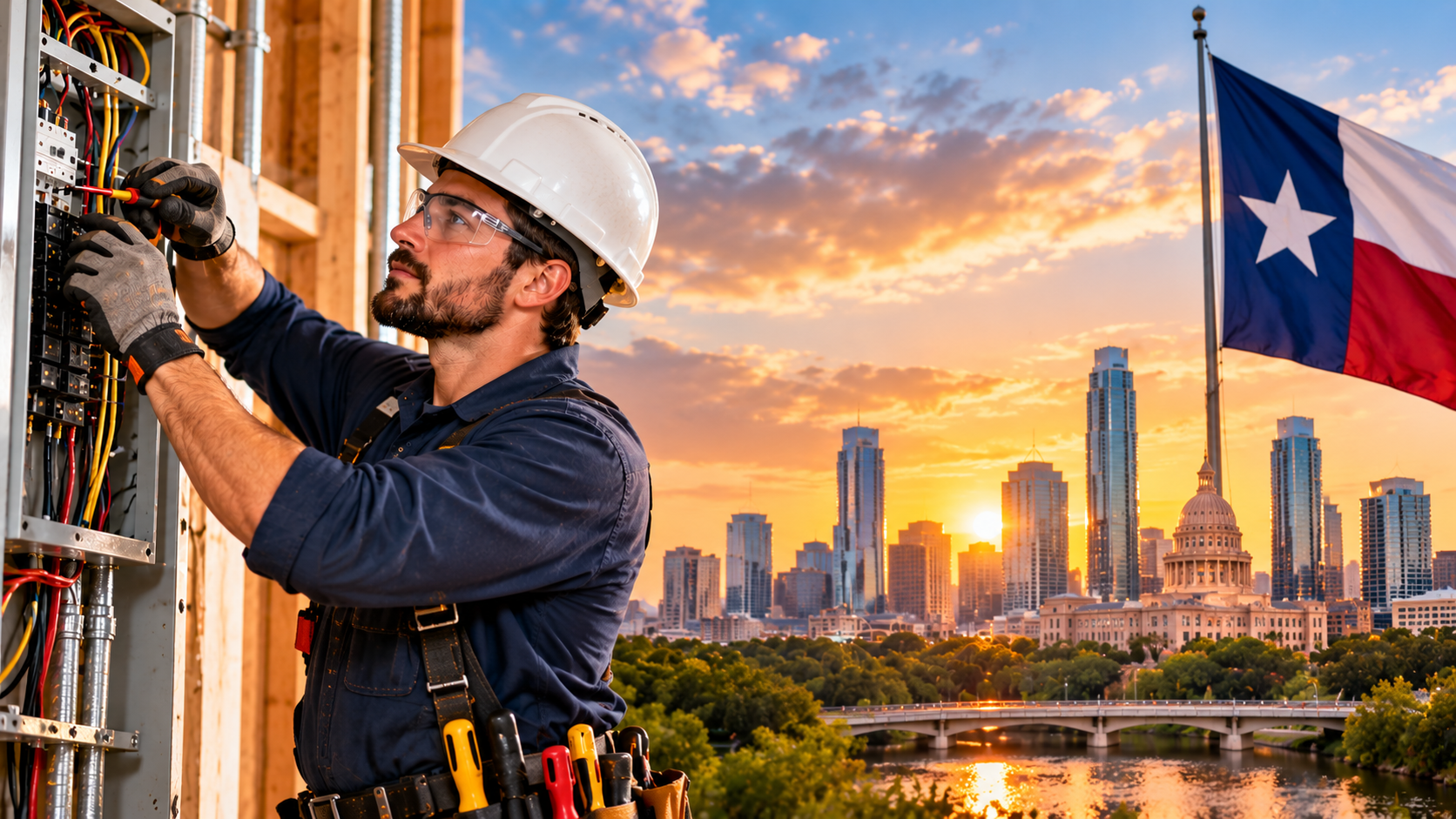Austin Electrician at Sunset electrician in texas